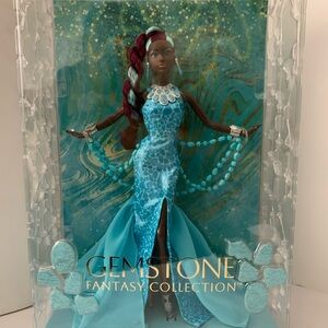 Barbie Gemstone Fantasy Collection Doll - Blue and Silver